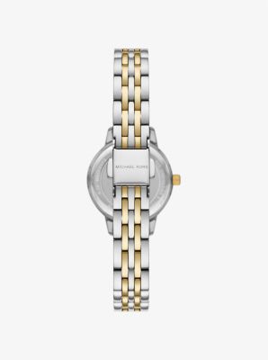 Mini Melissa Pavé Two-Tone Watch image number 2