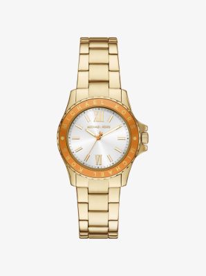 Mini Everest Gold-Tone Watch