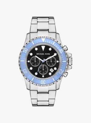 Oversized Everest Silver-Tone Watch
