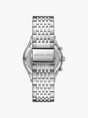 Oversized Aspyn Silver-Tone Watch
