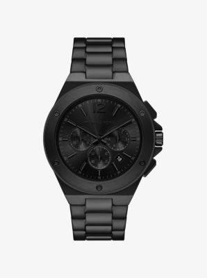 Reloj Lennox oversize en tono negro
