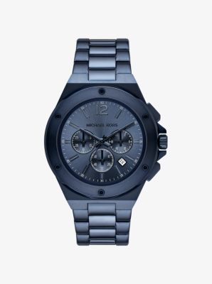 Reloj Lennox oversize en tono azul