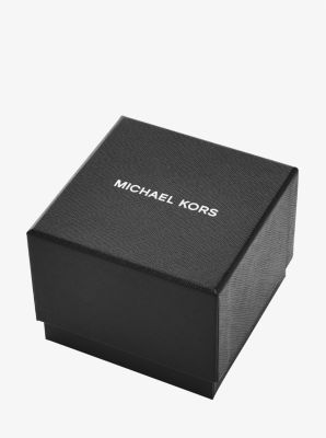 Set de regalo de joyería y reloj Callum oversize en tono plomizo