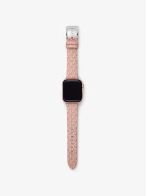 Arriba 71+ imagen michael kors apple watch band pink