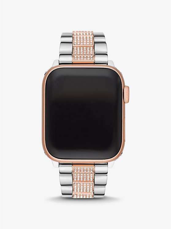 Bracelet à deux tons et à pavé pour Apple Watch® image number 0