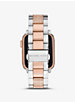 Pavé Two-Tone Strap For Apple Watch® image number 2