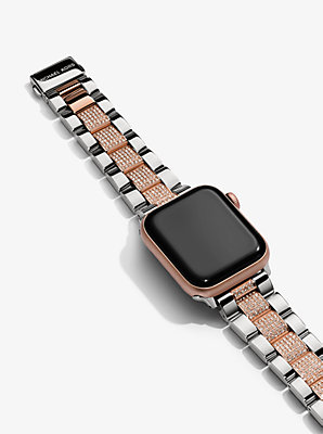 Bracelet à deux tons et à pavé pour Apple Watch®