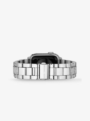 Pavé Silver-Tone Watch® Kors Strap Michael | For Apple
