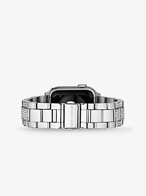 Pavé Silver-Tone Strap For Apple Watch®