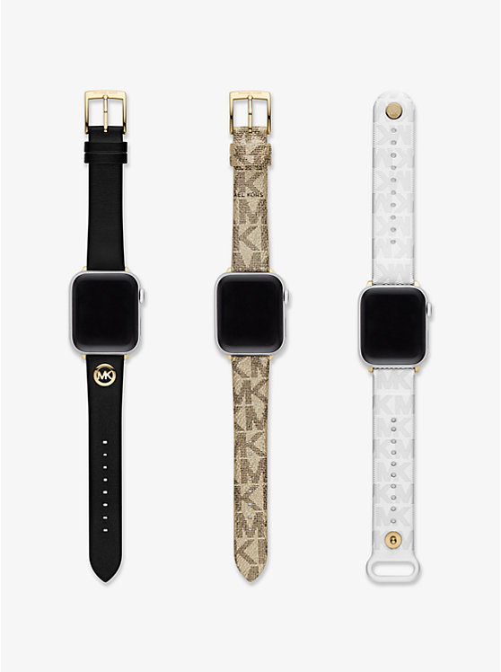 Logo and Rubber Straps For Apple Watch® Gift Set image number 0