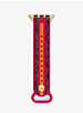 Bracelet à logo et à rayures pour Apple Watch® image number 2