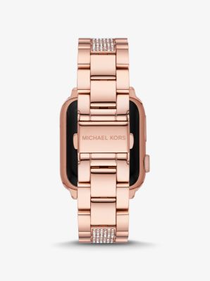 Michael kors apple shop watch rose gold