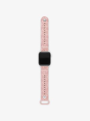 Pavé Rose Gold-Tone and Logo Strap for Apple Watch® Gift Set image number 2