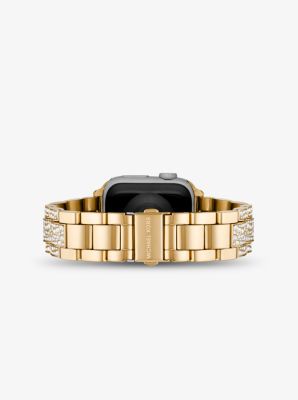 Pavé Gold-Tone Strap For Apple Watch® image number 3