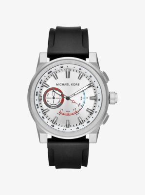 Grayson Silicone Hybrid Smartwatch Michael Kors