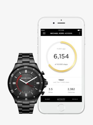 Michael kors access shop reid hybrid smartwatch