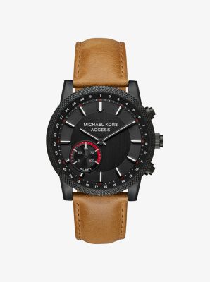 Scout Black Tone Leather Hybrid Smartwatch Michael Kors Canada