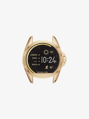 Bradshaw Gold Tone Smartwatch Michael Kors