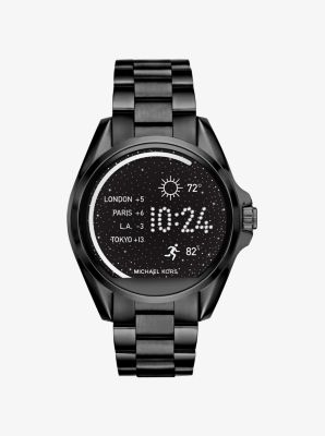 michael kors digital watch black