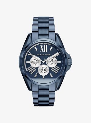 Bradshaw Navy Tone Smartwatch Michael Kors