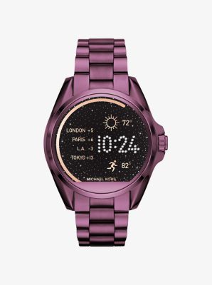 michael kors purple smartwatch