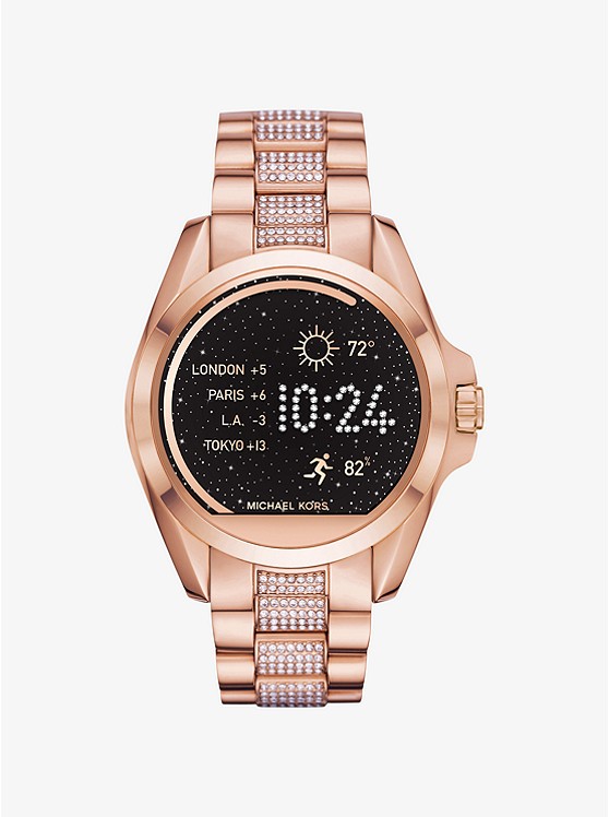 Bradshaw Pav Rose Gold-Tone Smartwatch