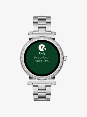 Michael kors shop sophie smartwatch