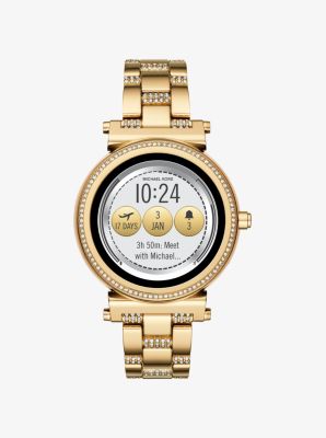 Michael kors women's smartwatch sofie mkt5023 new arrivals