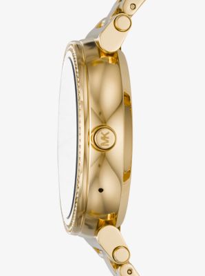 Sofie Pav Gold Tone Smartwatch Michael Kors Canada