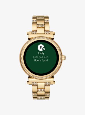 Michael kors access 2025 sofie smartwatch mkt5023