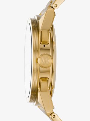 Grayson Gold Tone Smartwatch Michael Kors