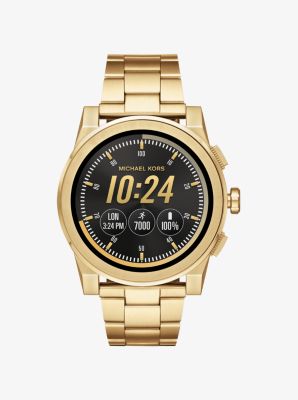 Grayson Gold-Tone Smartwatch | Michael Kors