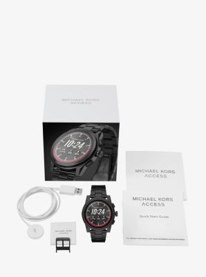 Michael kors shop smartwatch grayson