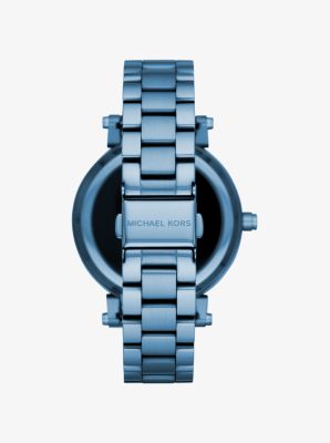 Sofie Pav Blue Tone Smartwatch Michael Kors Canada