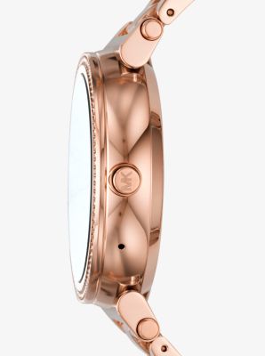 Mk sofie cheap smartwatch rose gold