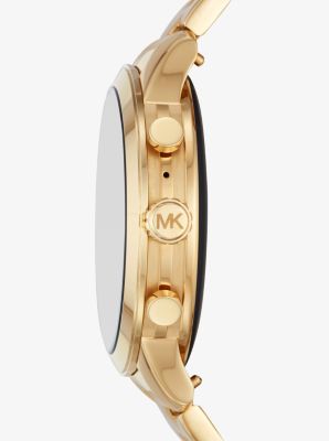 Gen 4 Runway Gold Tone Smartwatch Michael Kors