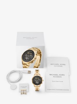 Smartwatch michael kors runway gold mkt5045 new arrivals