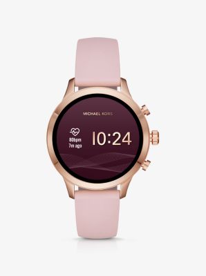 Michael kors runway store smartwatch rose gold