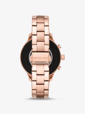 Gen 4 Runway Rose Gold Tone Smartwatch Set Michael Kors Canada