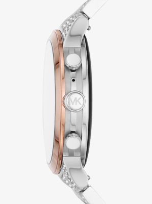 Gen 4 Runway Pav Two Tone Smartwatch Michael Kors