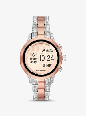 Michael kors runway store pave smartwatch