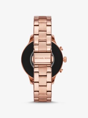 Gen 3 Runway Rose Gold Tone Smartwatch Set Michael Kors