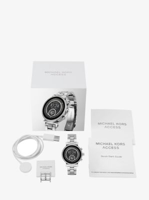 Gen 4 Sofie Silver Tone Smartwatch Michael Kors Canada