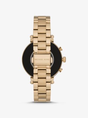 Michael kors sofie outlet gold smartwatch