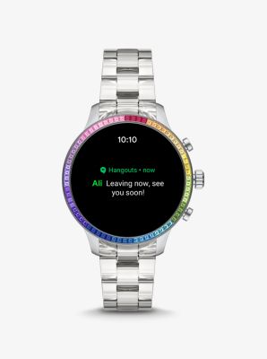 michael kors watch rainbow