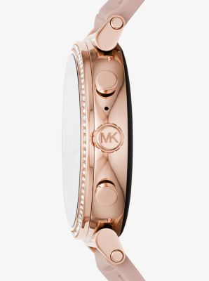 michael kors access sofie rose gold tone smartwatch