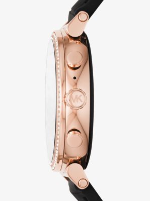 Gen 4 Sofie Rose Gold Tone and Embossed Silicone Smartwatch