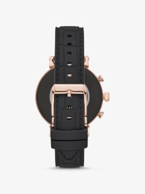 Michael kors sofie hr gen discount 4 rose gold tone smartwatch