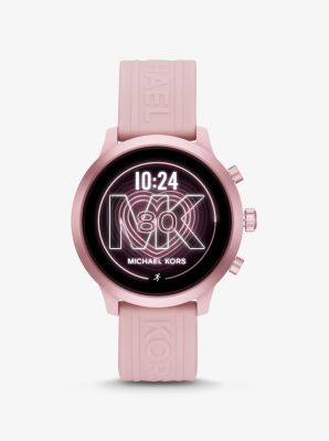 Artifact fugtighed jordskælv Michael Kors Access Gen 4 MKGO Pink-Tone and Silicone Smartwatch | Michael  Kors