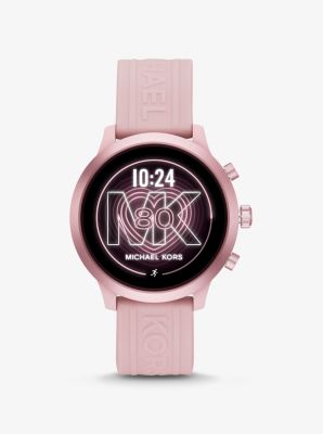 Michael Kors Access Gen 4 MKGO Pink-Tone and Silicone Smartwatch